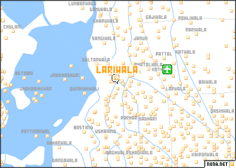 map of Lārīwāla