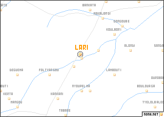 map of Lari
