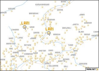 map of Lari