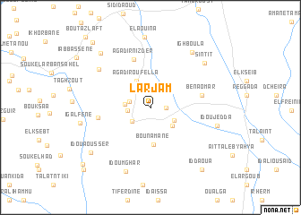 map of Larjam