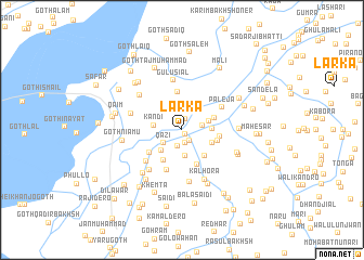 map of Lārka