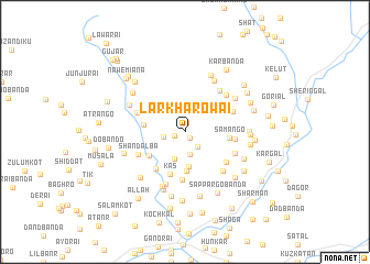 map of Lar Khārowai