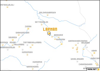 map of Larmān