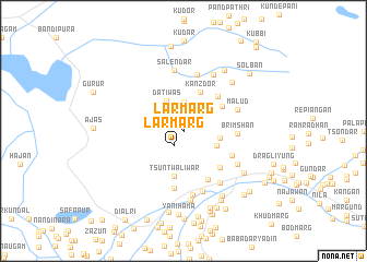 map of Lārmarg