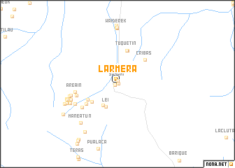 map of Larmera