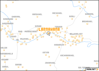 map of Larnawana