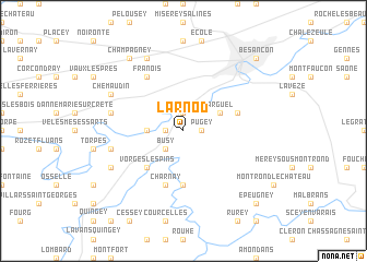 map of Larnod