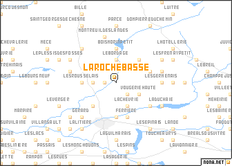 map of La Roche Basse