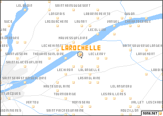 map of La Rochelle