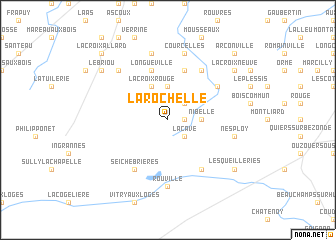 map of La Rochelle