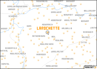 map of Larochette