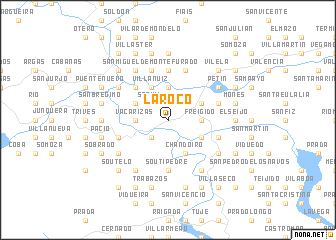 map of Laroco