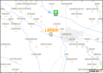 map of Laroin