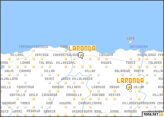 map of La Ronda