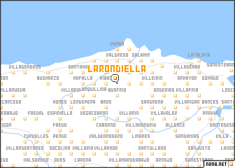 map of La Rondiella