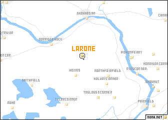 map of Larone