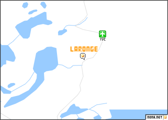 map of La Ronge