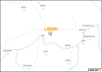 map of Laropi