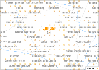 map of Larosa