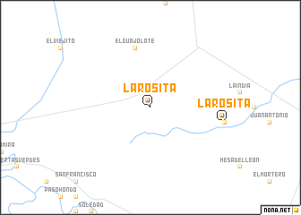 map of La Rosita