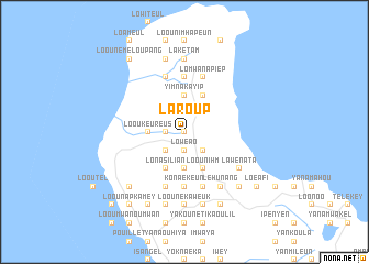 map of Laroup