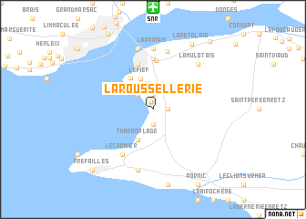 map of La Roussellerie