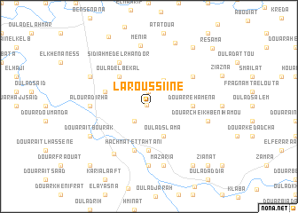 map of Laroussiine