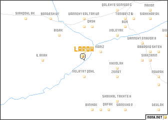 map of Lārow