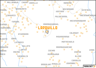 map of Larquillo