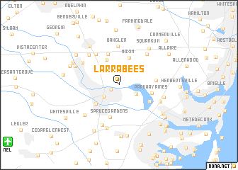 map of Larrabees