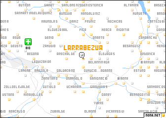 map of Larrabezúa