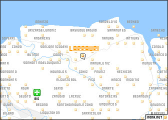 map of Larrauri