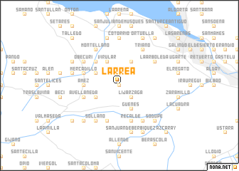 map of Larrea