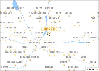 map of Lárrede