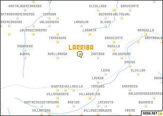 map of Larriba