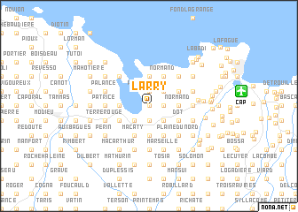 map of Larry