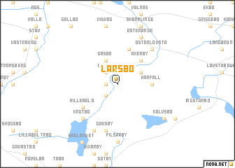 map of Larsbo