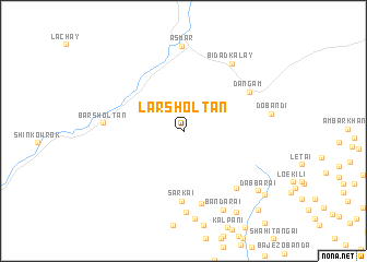 map of Lar Sholtan