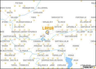 map of La Rúa