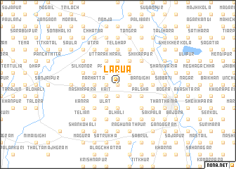 map of Lārua