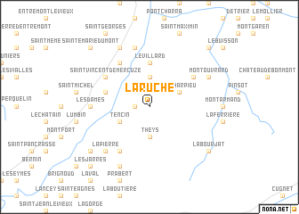 map of La Ruche