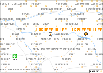 map of La Rue Feuillée