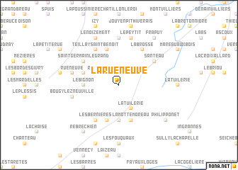 map of La Rue Neuve