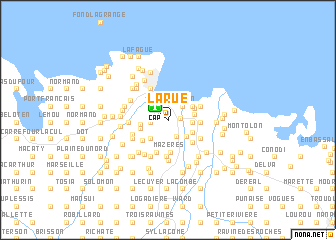 map of La Rue