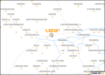 map of La Rue