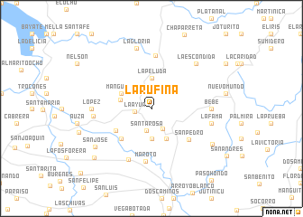 map of La Rufina