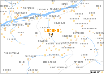 map of Laruka