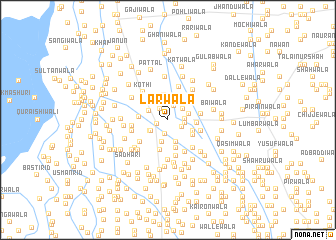map of Lārwāla