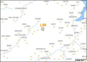 map of Lar