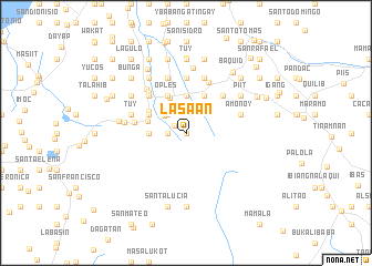 map of Lasaan